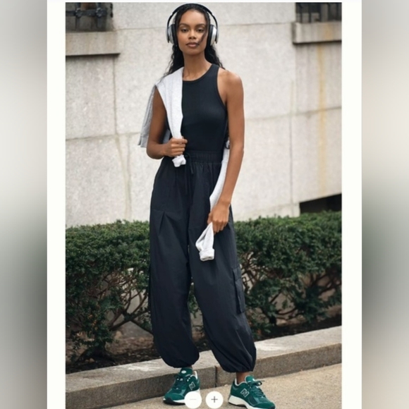 Anthropologie Daily Practice Messa Sleeveless Jumpsuit Size LP - Picture 13 of 15